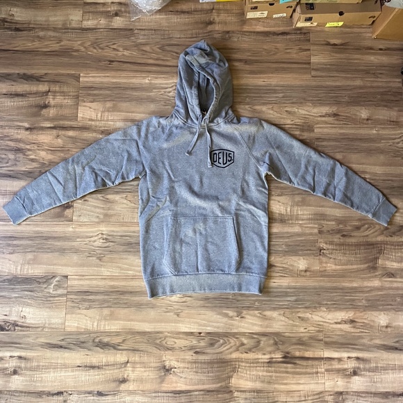 NWT - Deus Ex Machina Venice Address Hoodie Grey XS - Picture 2 of 12